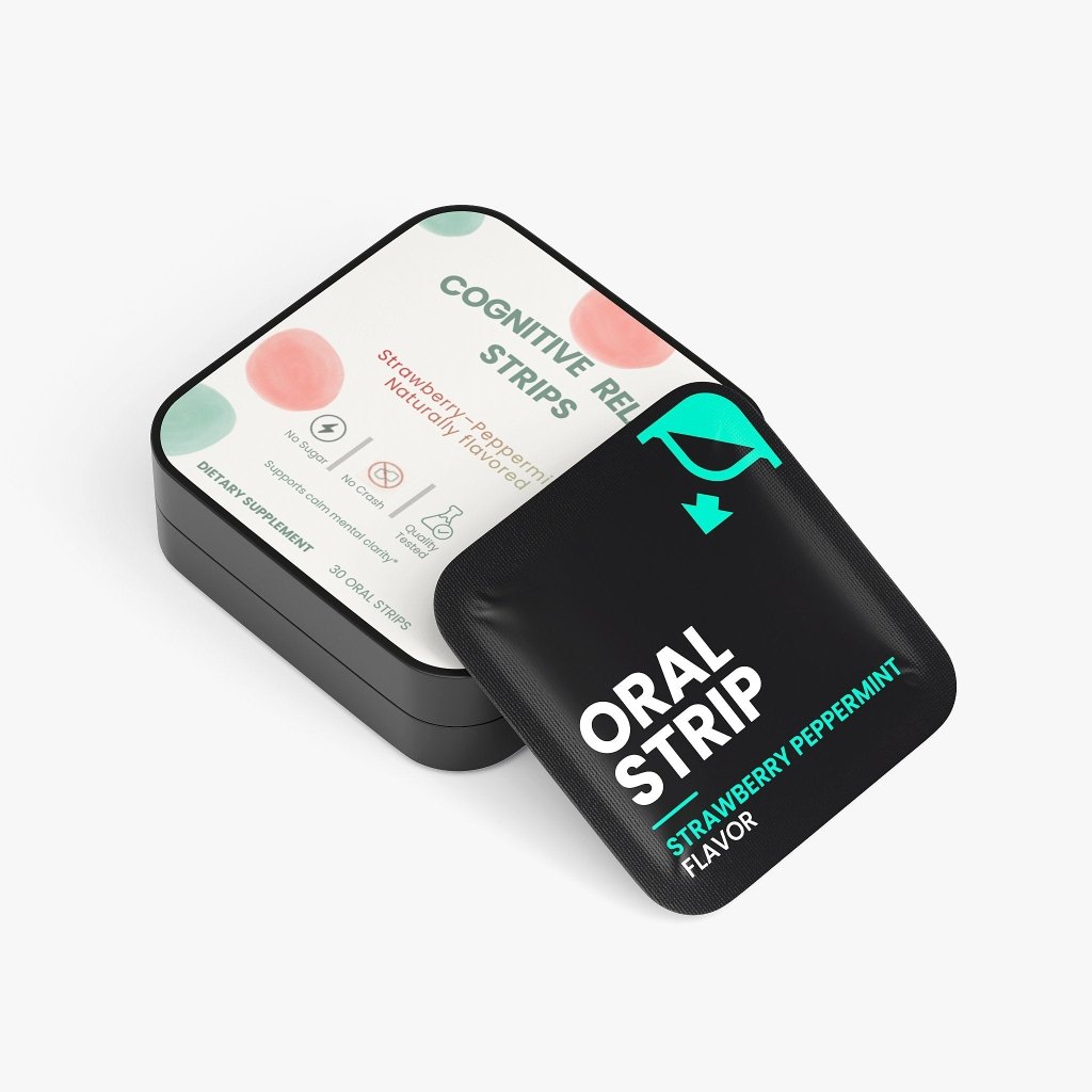 Cognitive Relax Strips - LuminexaCognitive Relax Strips