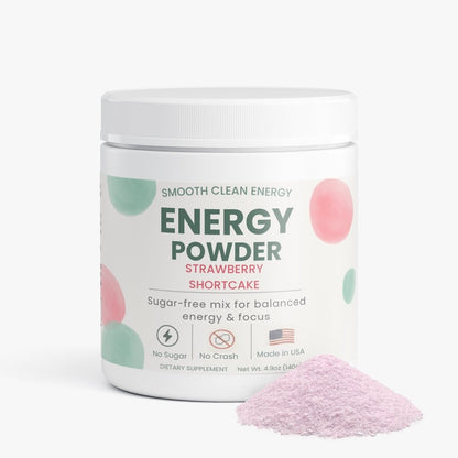 Energy Powder (Strawberry Shortcake) - LuminexaEnergy Powder (Strawberry Shortcake)